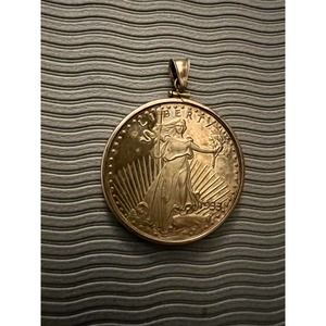 Commemorative Double Eagle Facsimile Pendant